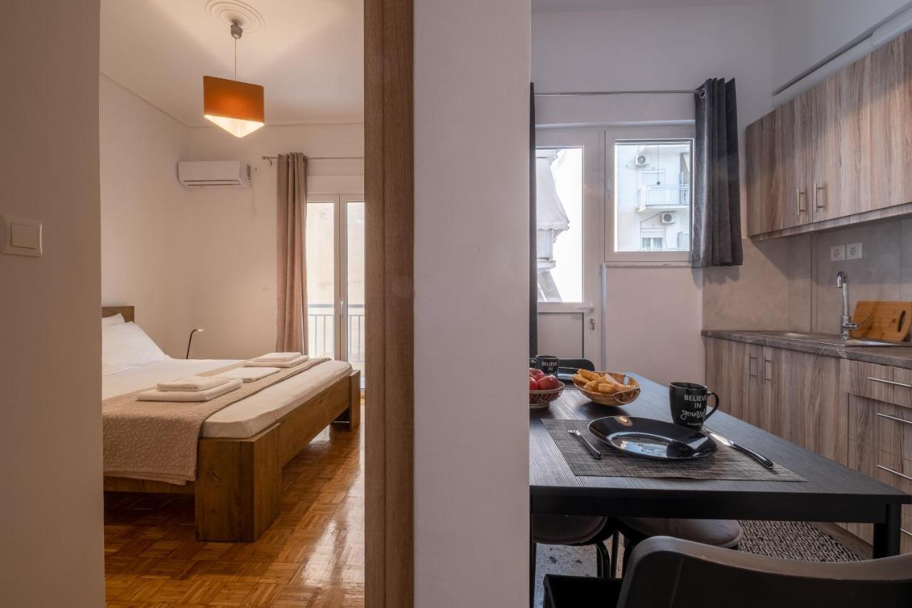 Sokos Residence, 1' Walk From Aghios Ioannis Metro Atény Exteriér fotografie